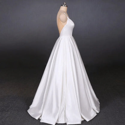 Queen Letizia Elegance Midi Wedding Dress