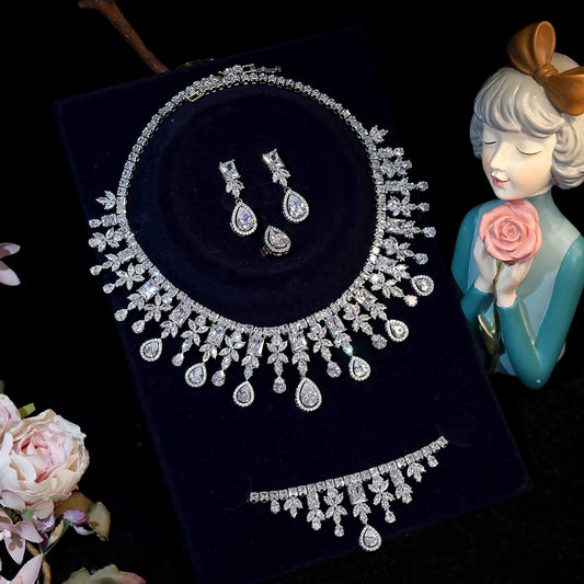 Princess Grace 4 Pcs Jewelry Set