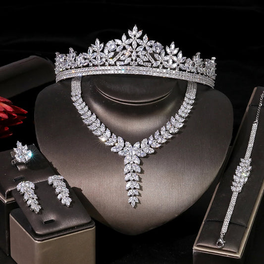 Queen Rania Tiara + Jewelry Set