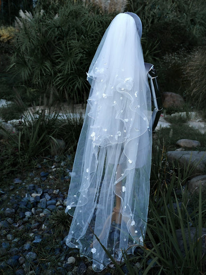 Floral Elegance Veil