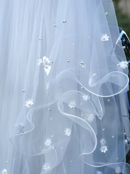 Floral Elegance Veil