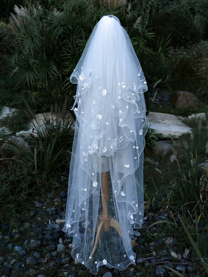 Floral Elegance Veil