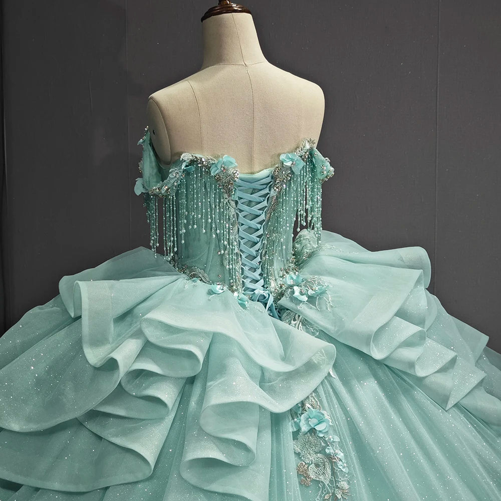 Celestial Grace Ball Gown