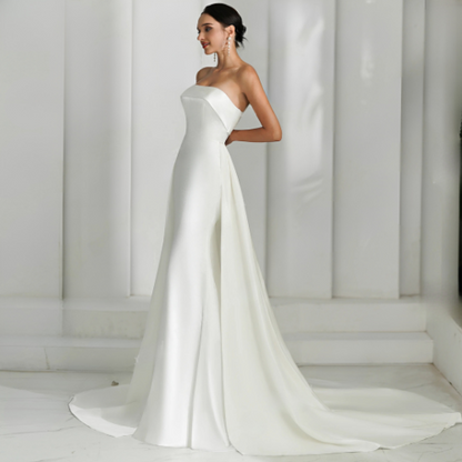 Verona Silk Wedding Gown