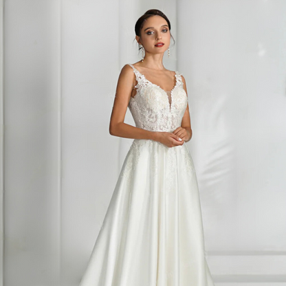 Ophelia Lace Wedding Gown