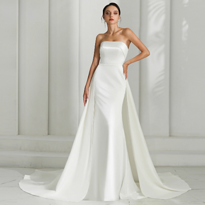 Verona Silk Wedding Gown