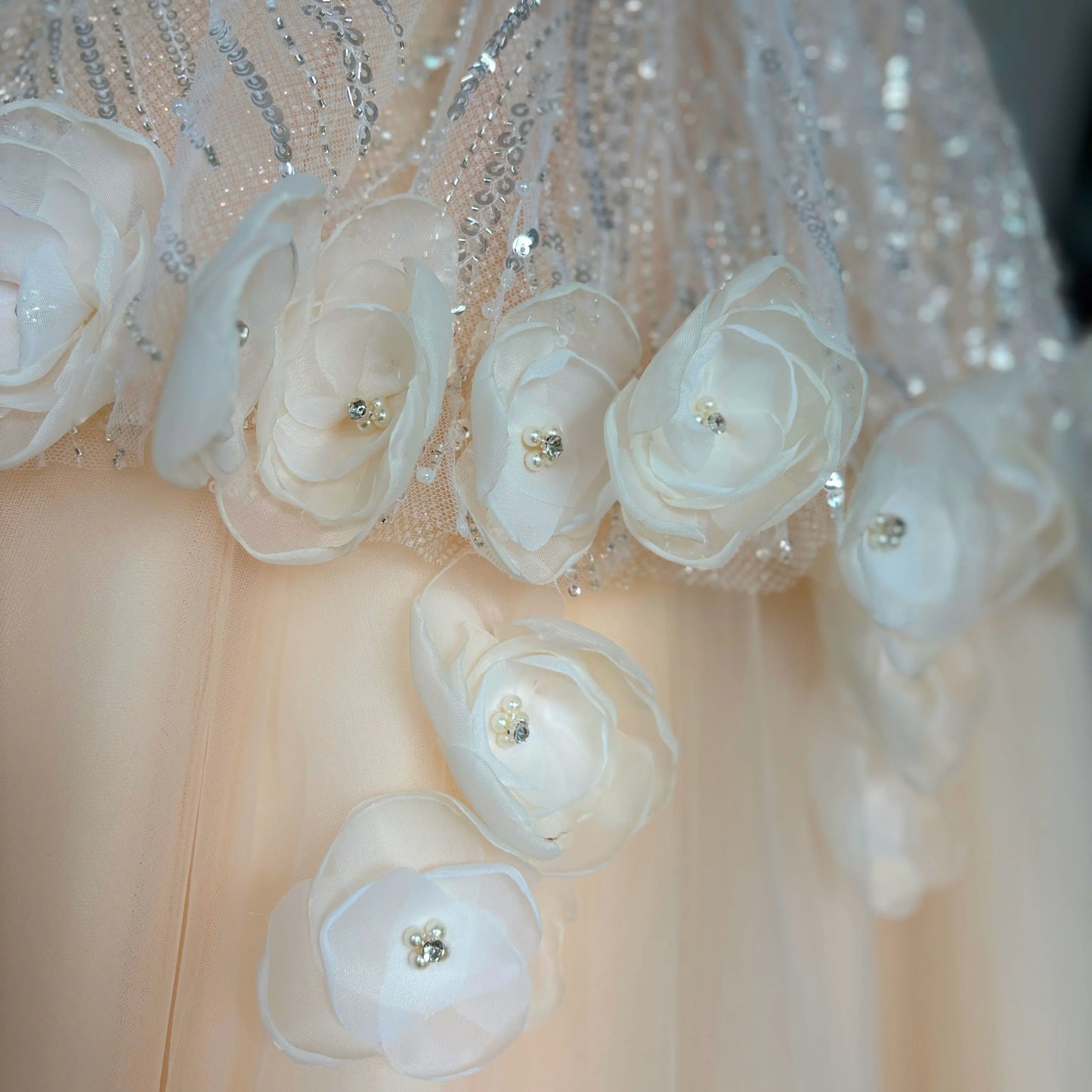 Luxurious Tulle Flower Girl Dress - Enchanting Elegance