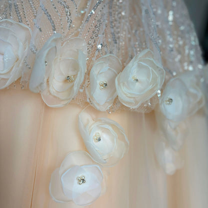 Luxurious Tulle Flower Girl Dress - Enchanting Elegance