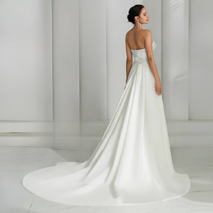 Verona Silk Wedding Gown