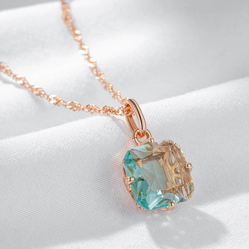 wbmqda-big-square-light-green-stone-pendant-and-necklace-for-women-585-rose-gold-color-fashion-zircon-jewelry-accessories