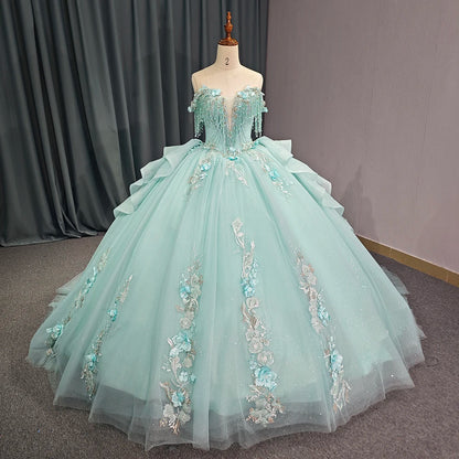 Celestial Grace Ball Gown