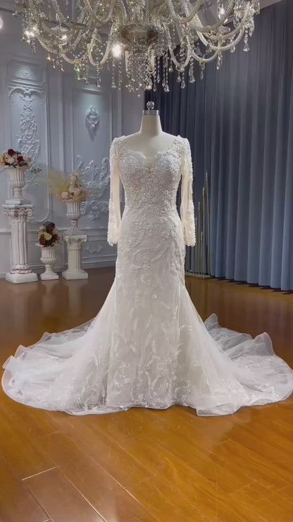 Aurora Radiance Wedding Gown